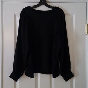 Banana Republic black top size Lg